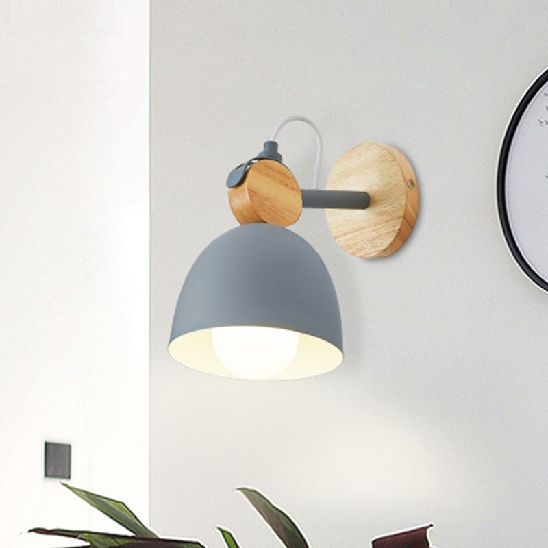 MOLTO MOLTO DOMA DOME SCONCE SOGGIORO ANGOLO REGOLABILE 1 Luce da parete in stile Nordico