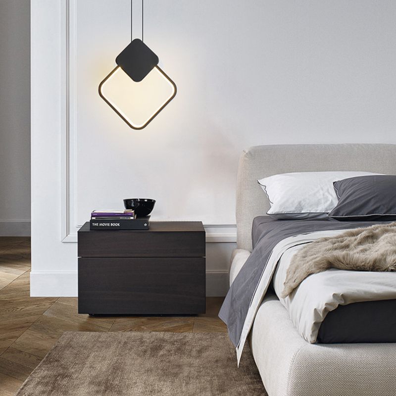 LED PROSIBLE ARRIMME ALIMENTATION DU SOILLE CHAMBRE PENDANT MODERNE SIMPLE