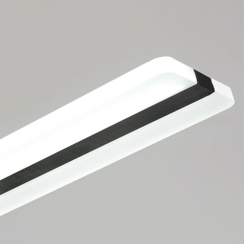 LED RECTANGE FORME LAMPE PROSIBLE MODER