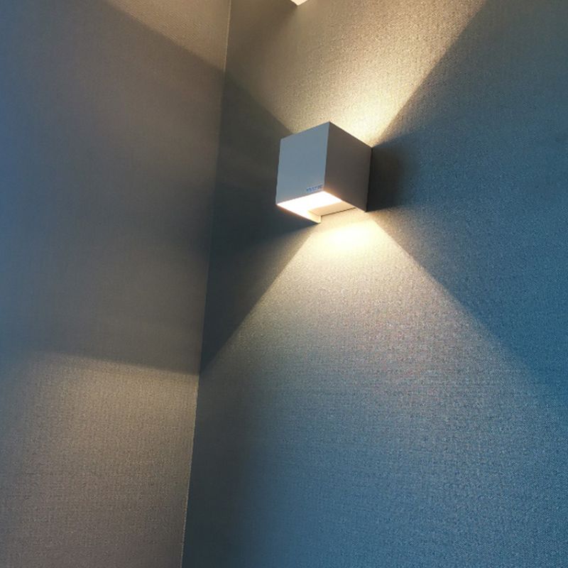 Moderner Stil Geometrischer Wandleuchten Beleuchtung Metall 2 Lichter Wandscheibe Leuchter