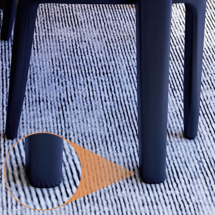 Dining Room Sets Contemporary with Sintered Stone Dining Table and Padded Chairs