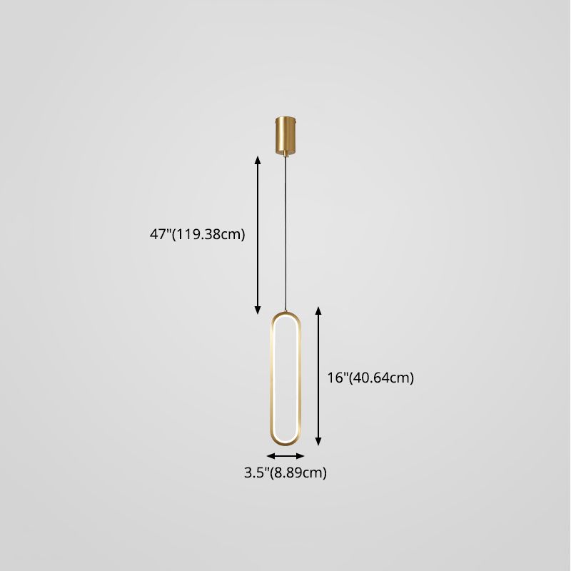 Aluminium -LED LED Linear anheizt Licht im modernen kreativen Stil Kieselgel Deckenleuchte für Wohnzimmer