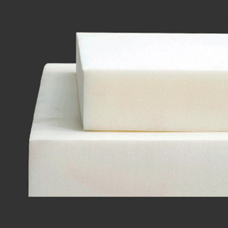 Modern Pouf Ottoman Faux Leather Tufted Geometric Printed Cylinder Shape Ottoman