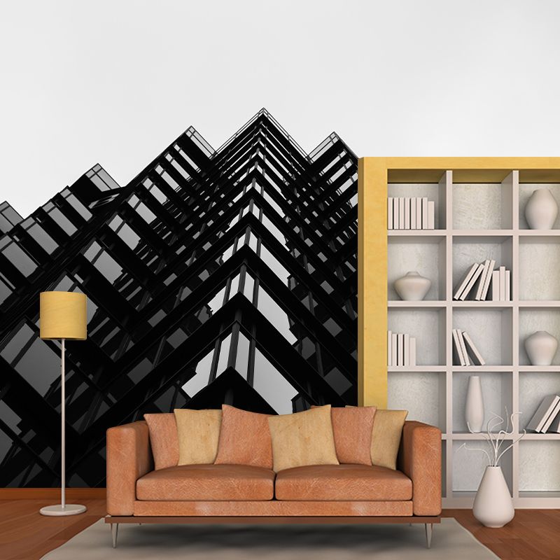 Construction Mural Wallpaper Environmental Modern Living Room Decoration