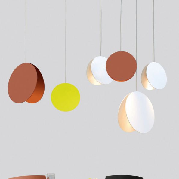 Folded Dinning Room Hanging Light Fixture Metal Contemporary Pendant Lighting Fixture