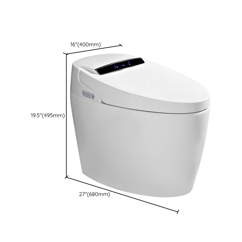Modern Concealed Tank Toilet Bowl Siphon Jet Toilet with Slow Close Seat for Bathroom