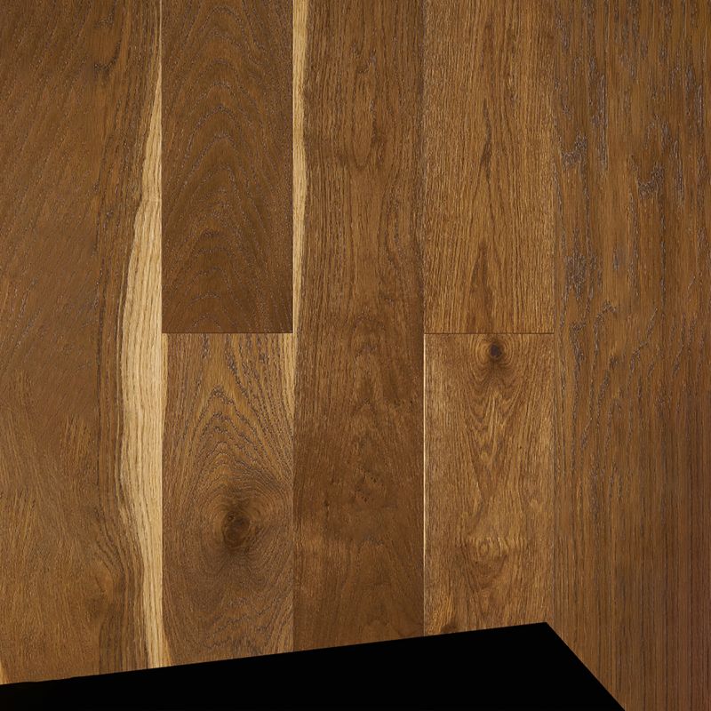 Brown Wood Laminate Flooring Scratch Resistance Laminate Plank Flooring