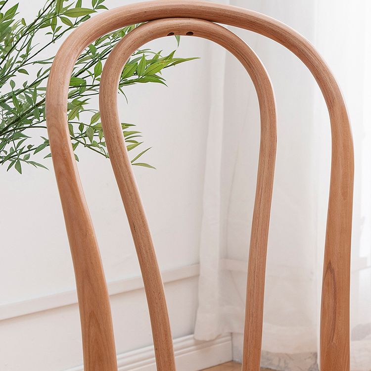 Solid Wood Side Chair Windsor Back Dining Chair for Living Room