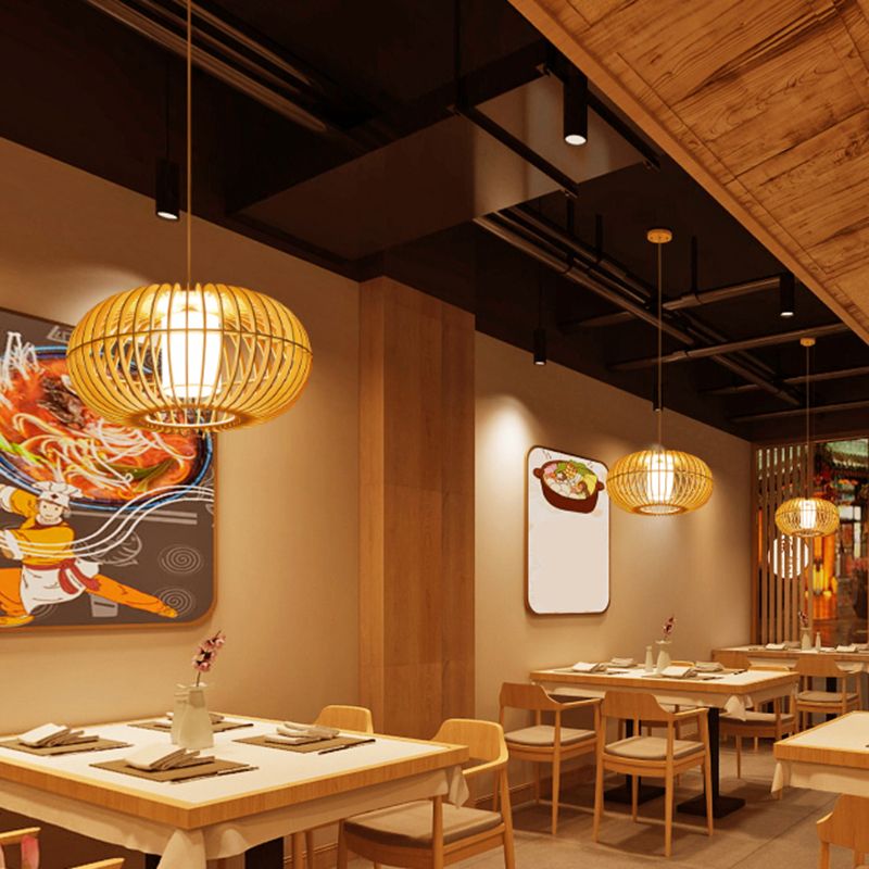 Holzkäfig Anhänger Licht modern