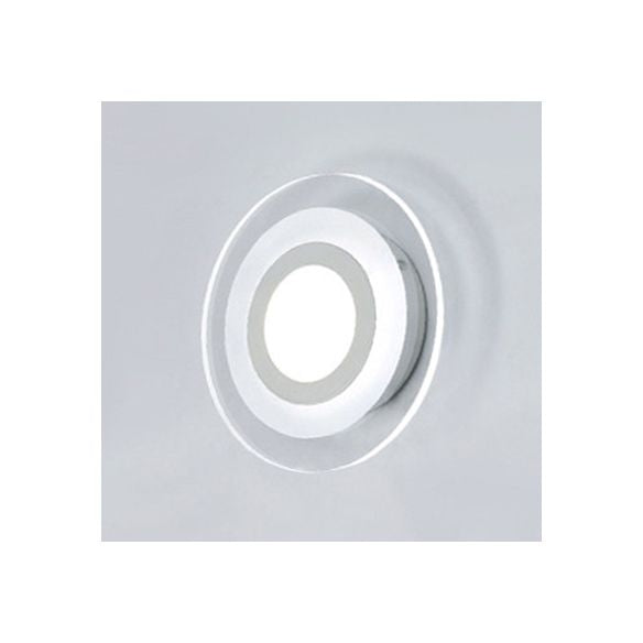 Triángulo/redondo/cuadrado Corredor de pared Lucina Luce de acrílico Lámpara de pared de LED acrílico en cálido/blanco