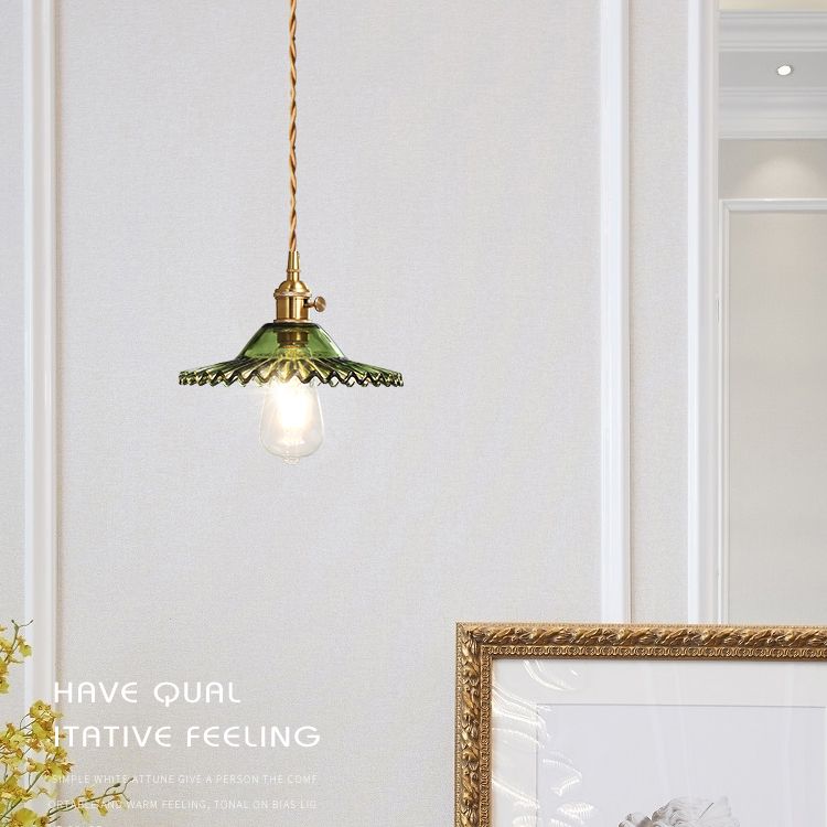 1 Lights de plafond suspendus à l'éclat léger créatif moderne en verre pour le magasin de vêtements