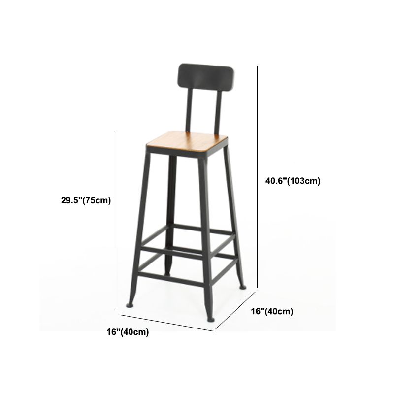 Industrial Wood Bar Table Set 1/5/9 Pieces Rectangle Counter Table