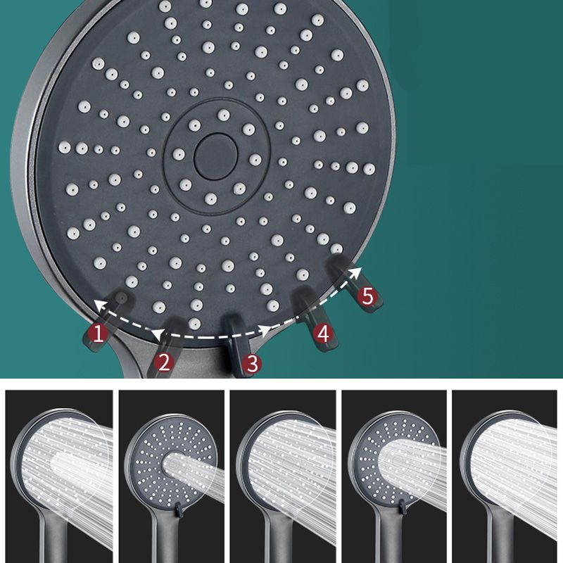 Modern Handheld Shower Head Round Standard Round Shower Heads