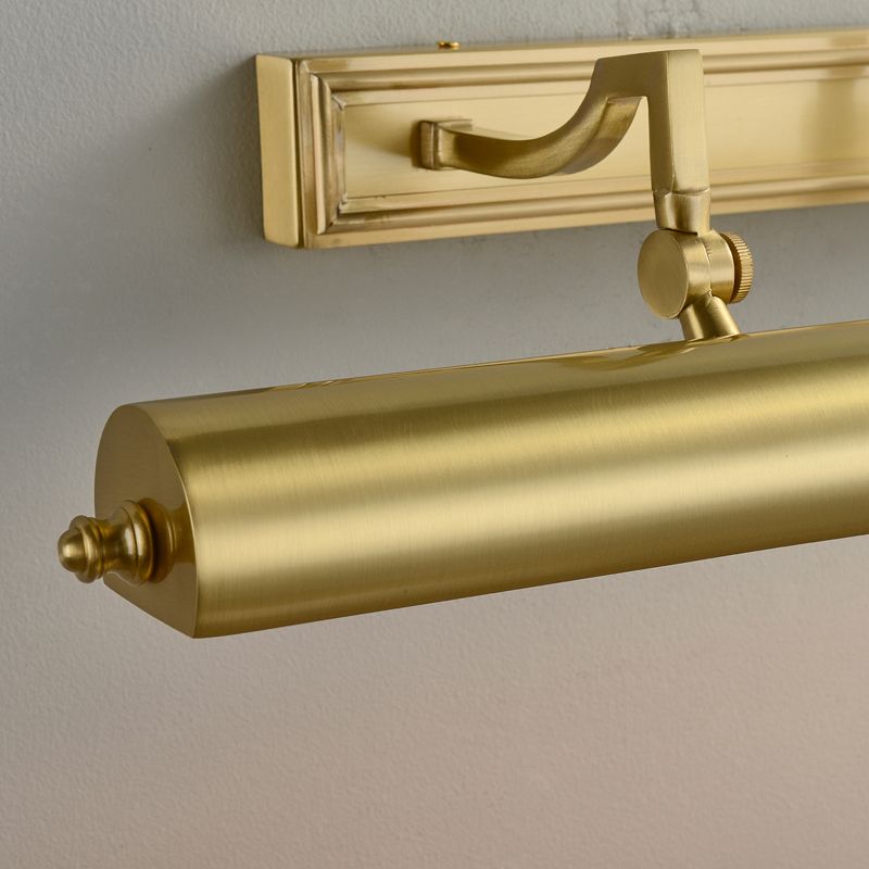 Modern Vanity Lighting Copper Wall Light Fixture in Gold for Bathroom