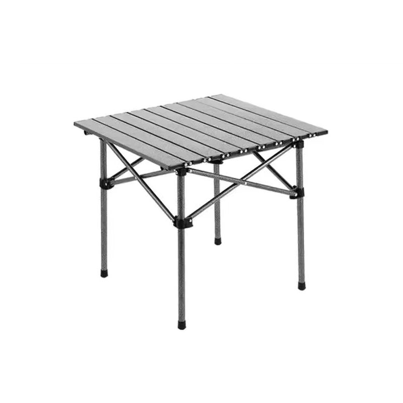 Modern Foldable Metal Table Set 1/3/5 Pieces Dining Table Set for Outdoor