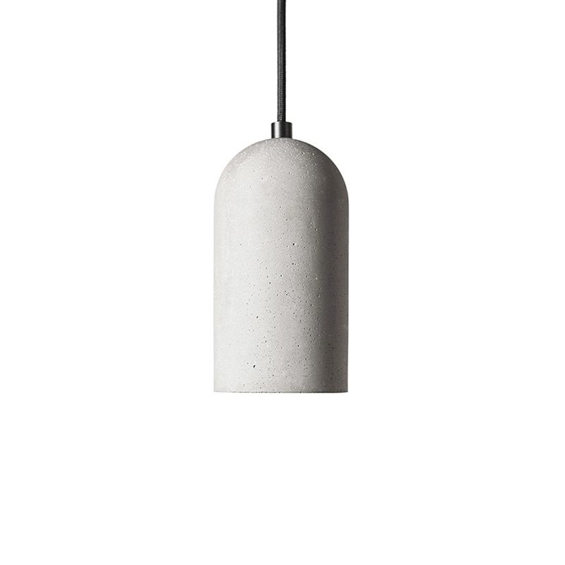 Modern Cement Pendulum Light 1-Light hangend plafondlicht voor eetkamer