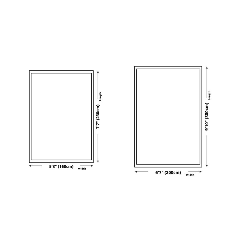 Chique woonkamer tapijt kleurblokkeerd polyester gebied tapijt niet-slip achterste backing area tapijt