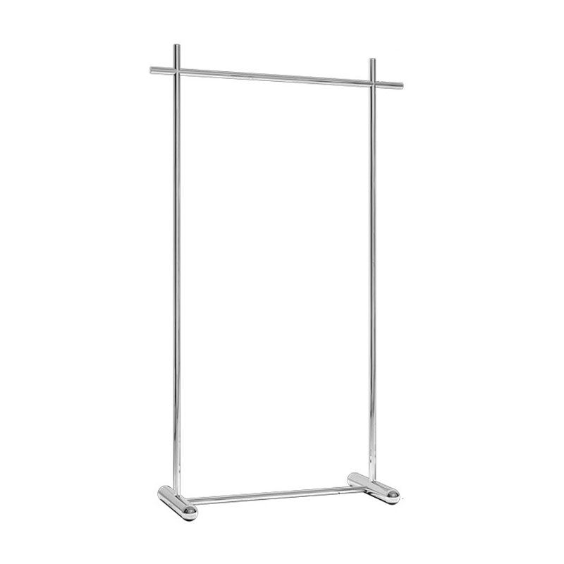 Basic Stainless Steel Clothes Hanger Solid Color Free Standing Coat Rack