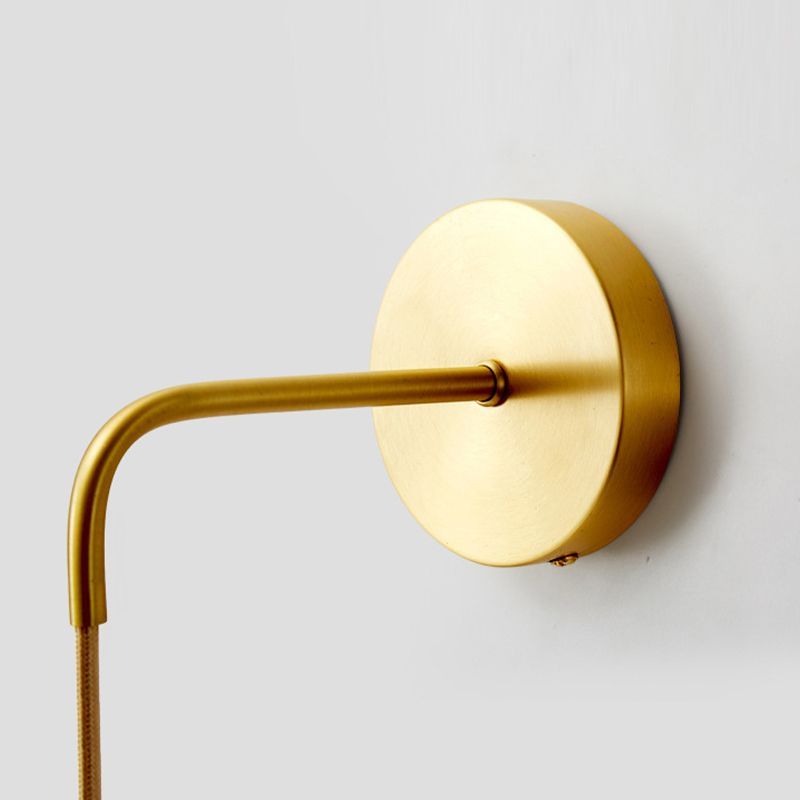 Postmodern Ball Shape Vanity Light with Glass Shade for Shower Room