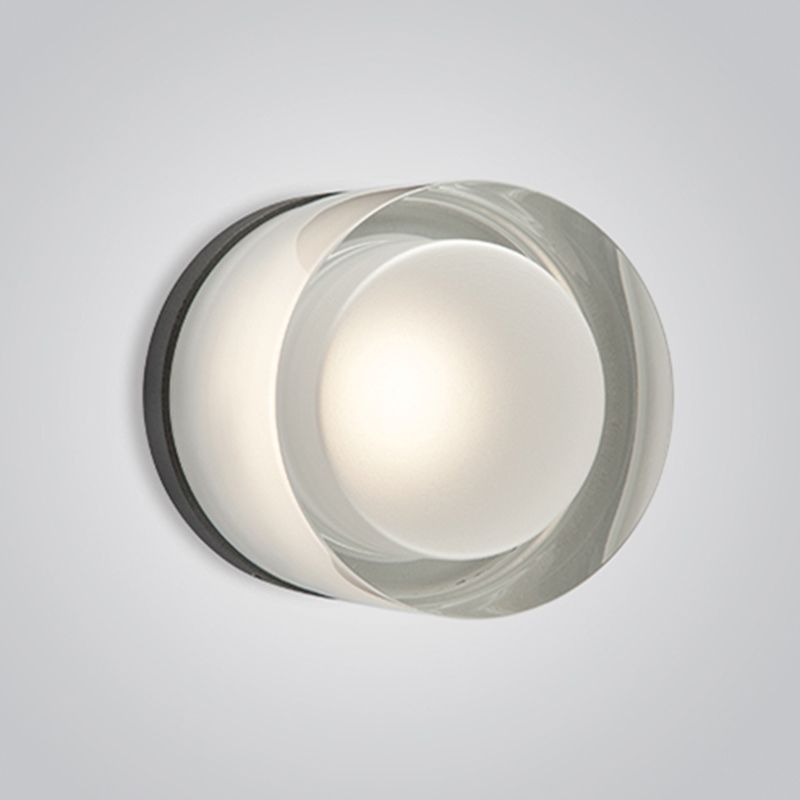 Simple Wall Sconce Waterproof LED Sconce Light Fixture with Glass