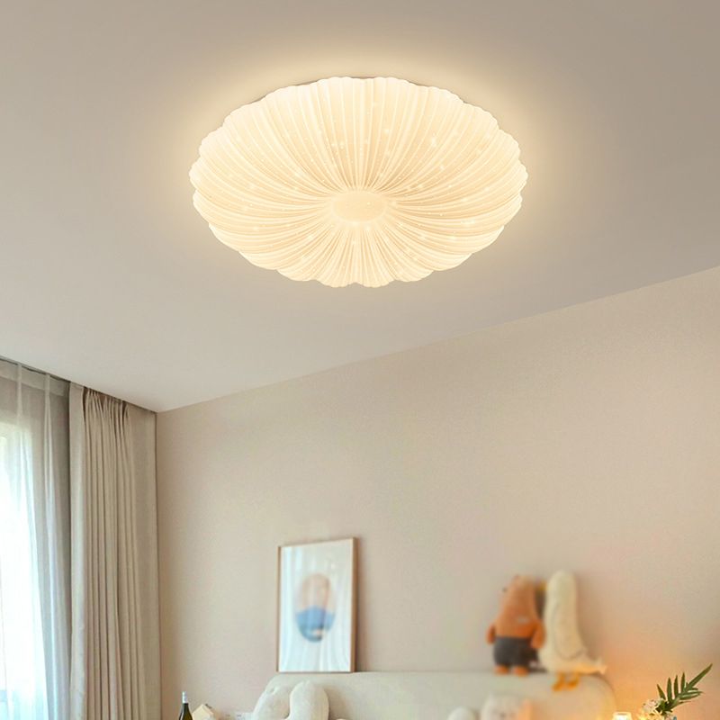 1 - Light LED Flush Mount Iron and Acrylic Kids Style Ceiling Flush
