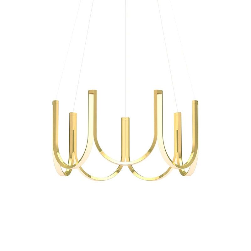 Lineaire kroonluchter verlichtingsarmaturen Moderne multi-head suspensie hanglampen