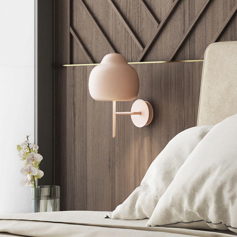 Nordic Aluminum Wall Armed Sconce Single Light Unique Wall Sconce