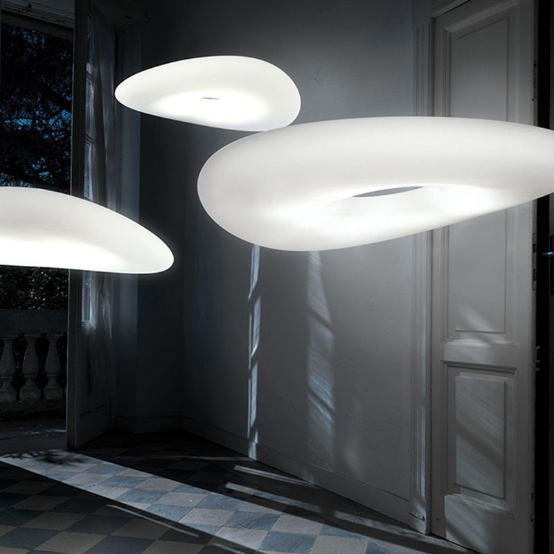 Lámpara colgante de LED de estilo simple moderno dormitorio de la sala de estar colgante