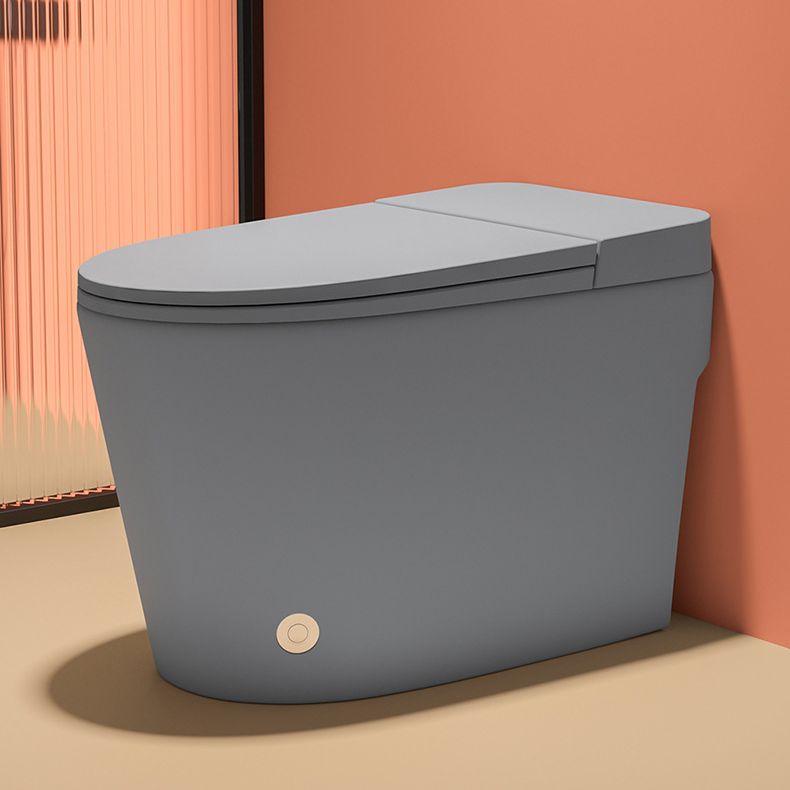 Modern Siphon Jet Toilet Bowl Floor Mount Bidet Toilet with Seat for Bathroom