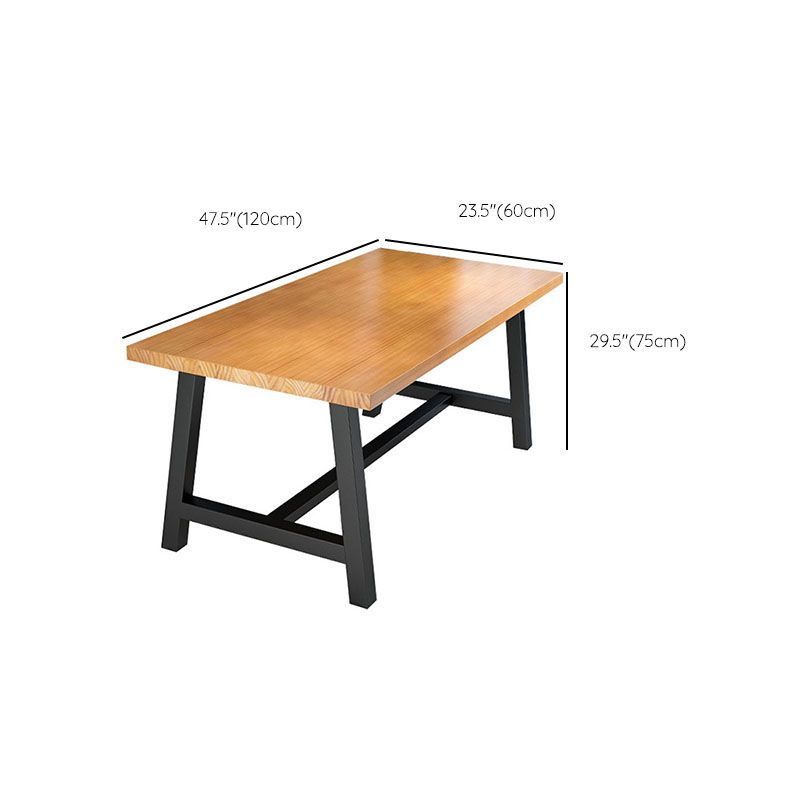 Traditional 1/7 Pieces Dining Set Rectangle Wood Dining Table Set for Dining Room