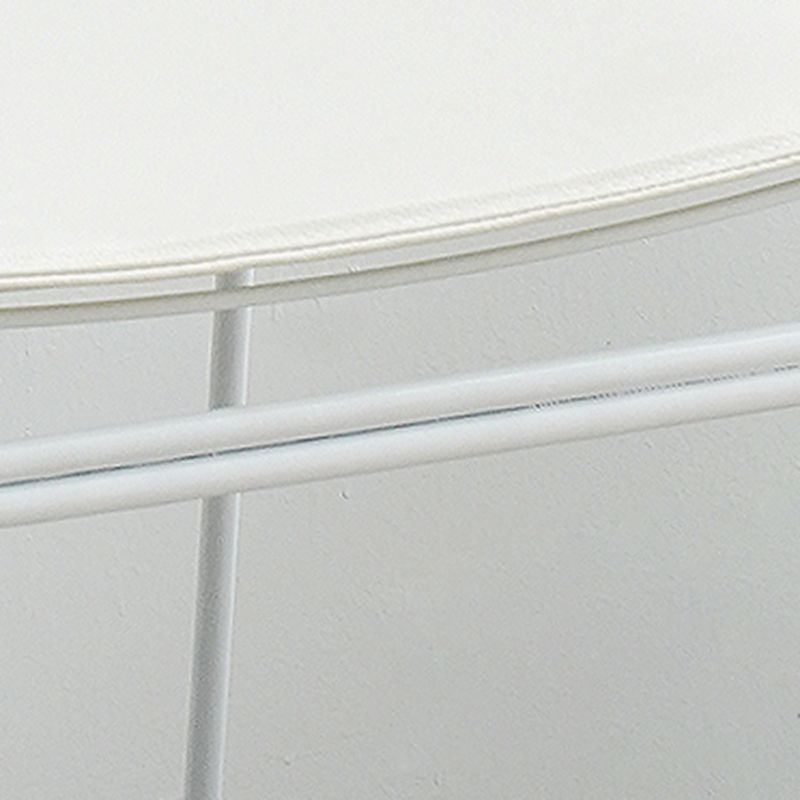 Industrial Metal Dining Room Chair Ladder Back Indoor Side Chair