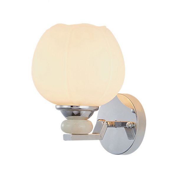 Glasgeometrische Wandbeleuchtung mit modernen Stil 1 leichte Wandmontageleuchte für Schlafzimmer