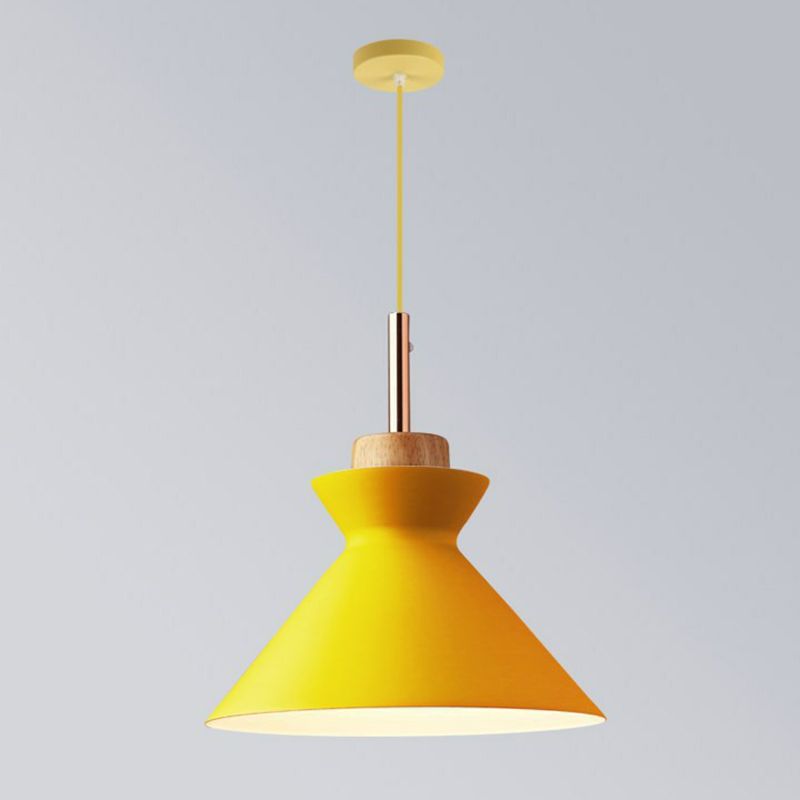 Cookware Metal Pendant Lamp Nordic 1 Head Suspended Lighting Fixture for Dining Room