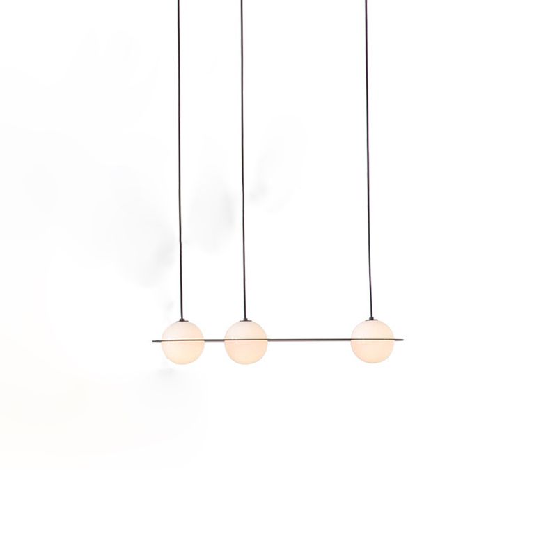 Globe Pendant Light Modern Kitchen Island Lighting Glass Island Light Fixture