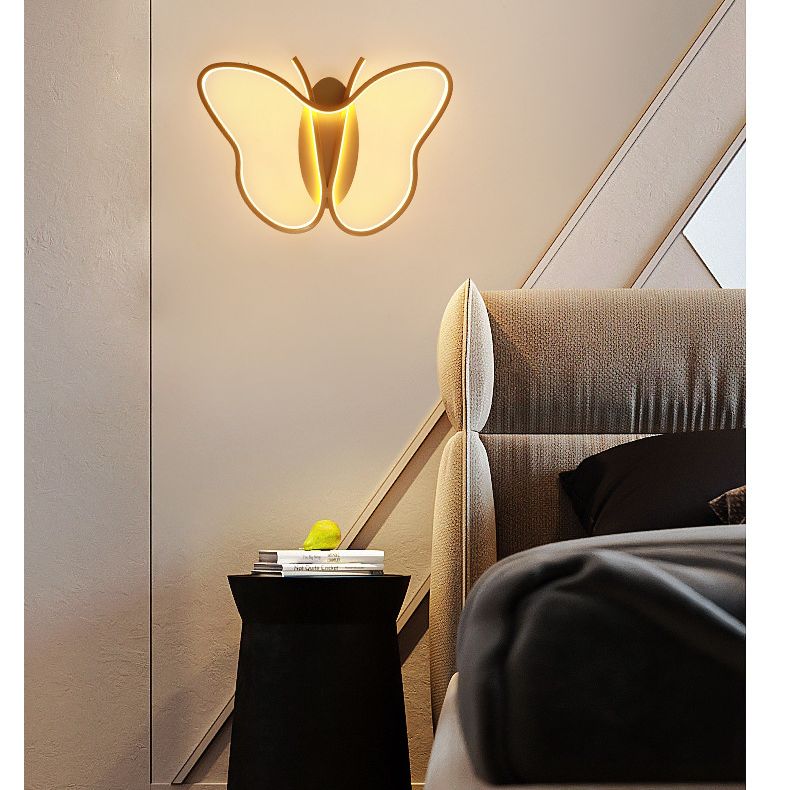 Vlinderplafondlamp Moderne stijl LED Metaal Dicht bij plafondverlichtingsarmatuur
