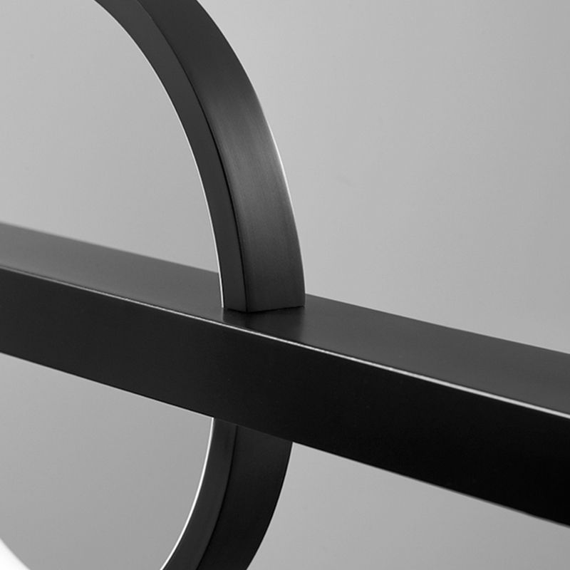 Minimalism Hanging Light Metal Island Light Fixture in Black for Dining Room