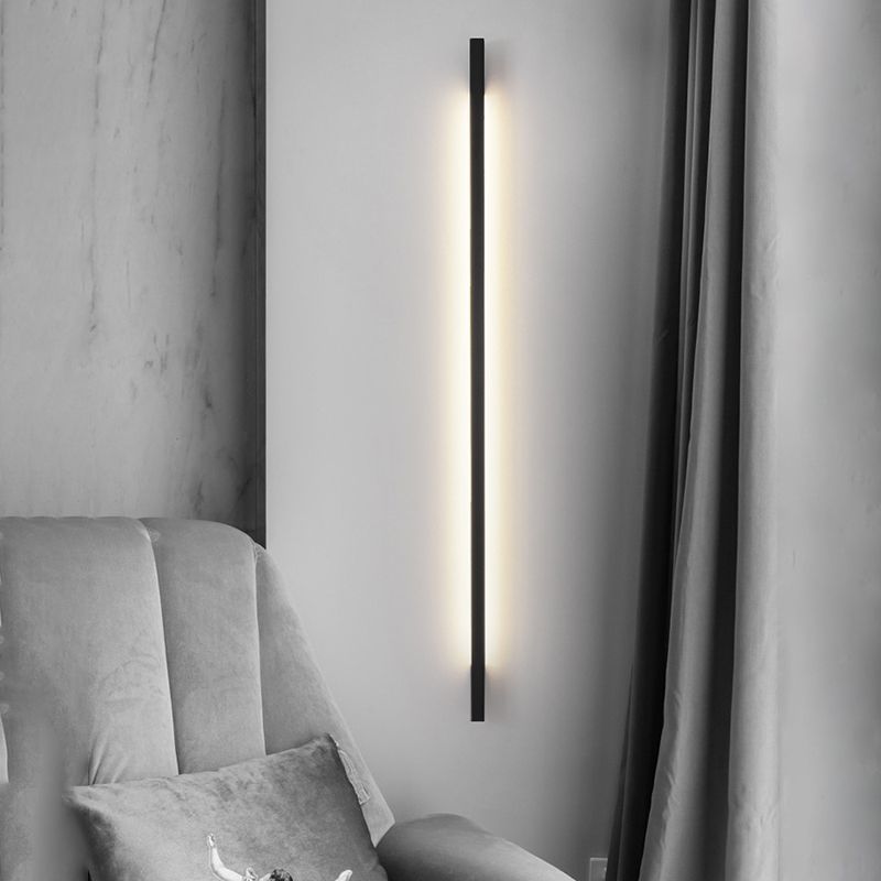 Metall lineare Formwandmontage Beleuchtung moderner Stil 1-Licht-Wandmontageleuchte