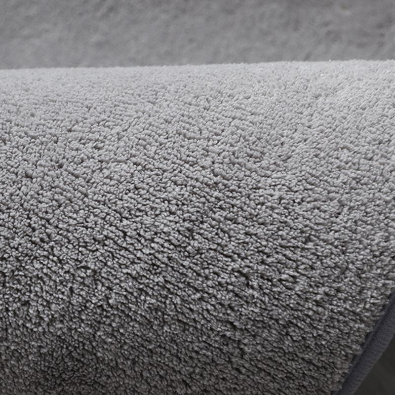 Funky effen shag tapijt polyester indoor tapijt niet-slip achterste ruggebied tapijt voor woonkamer