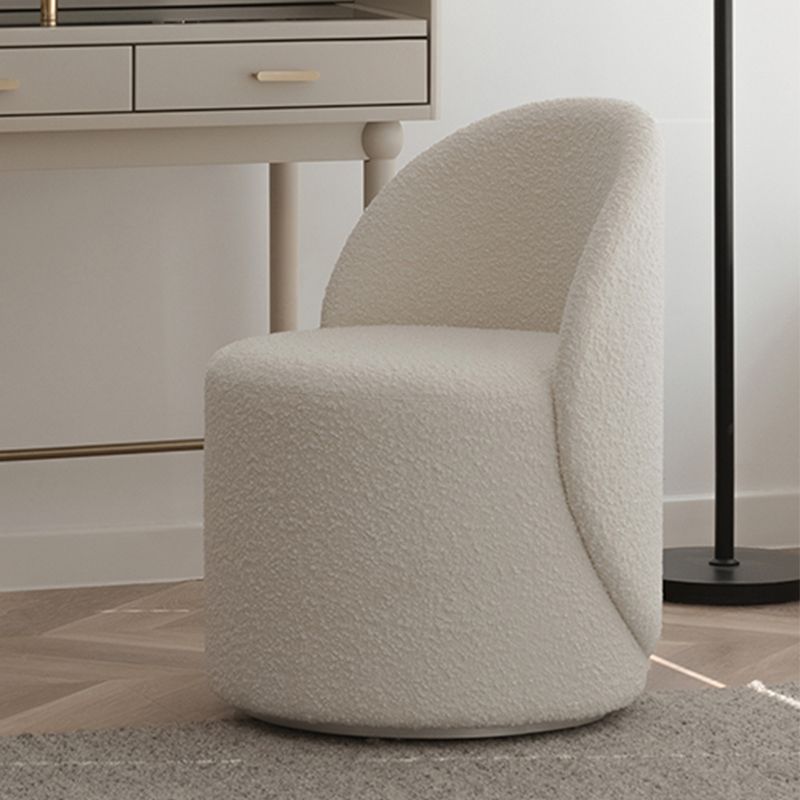Nordic Fabric/ Leather Tight Back Chair Solid Color Accent Chair