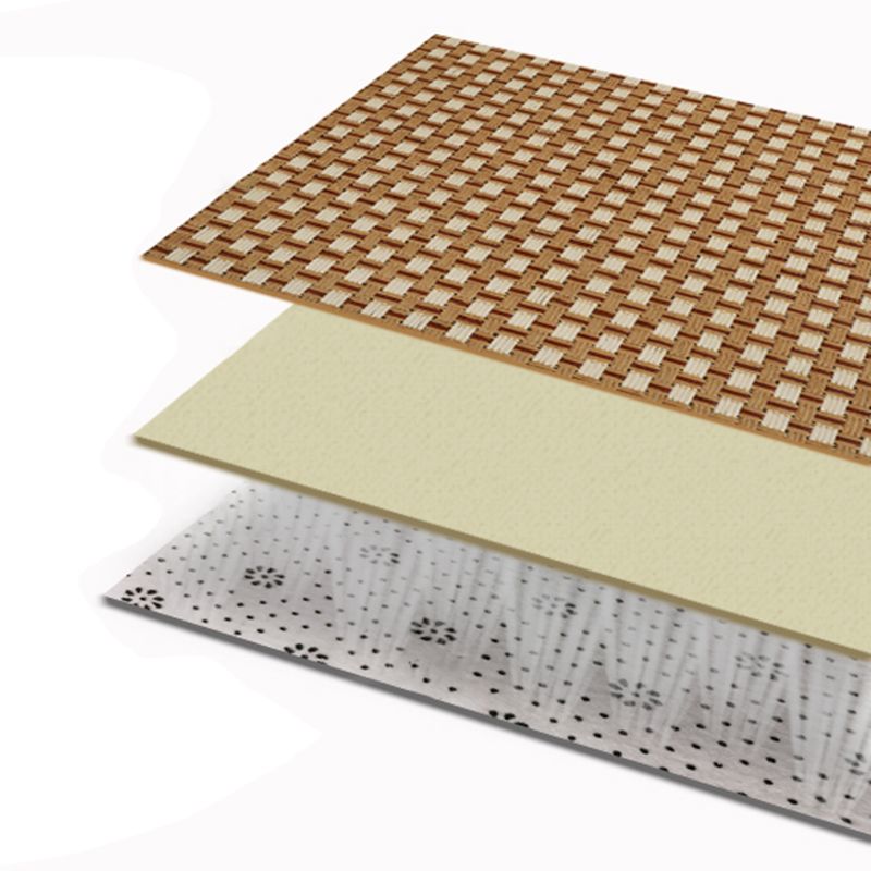 Brown Sisal Teppich Polyester Landes Teppich Waschbar Teppich für Wohnzimmer