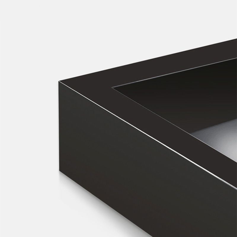Modern Style Wooden&tempered Glass Top Circular Nested Coffee Table