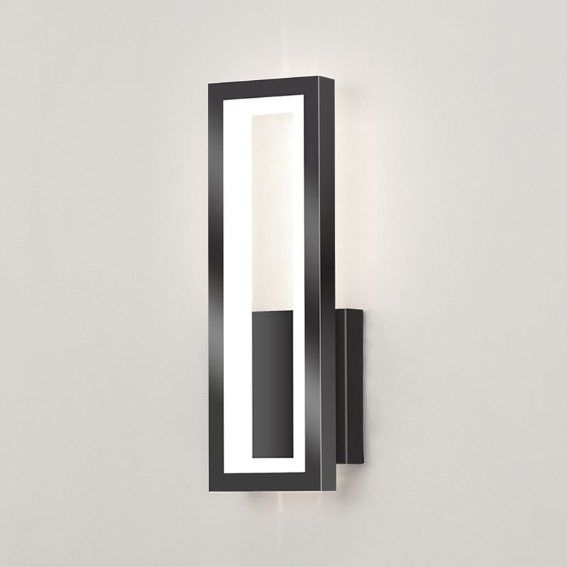 Rechthoekige wandverlichting armaturen moderne minimalistische stijl acryl wandlicht