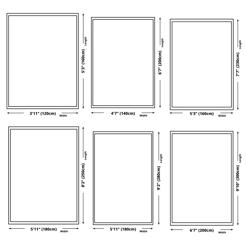 Classic Flower Print Rug European Style Indoor Carpet Washable Polyester Carpet for Home Decoration