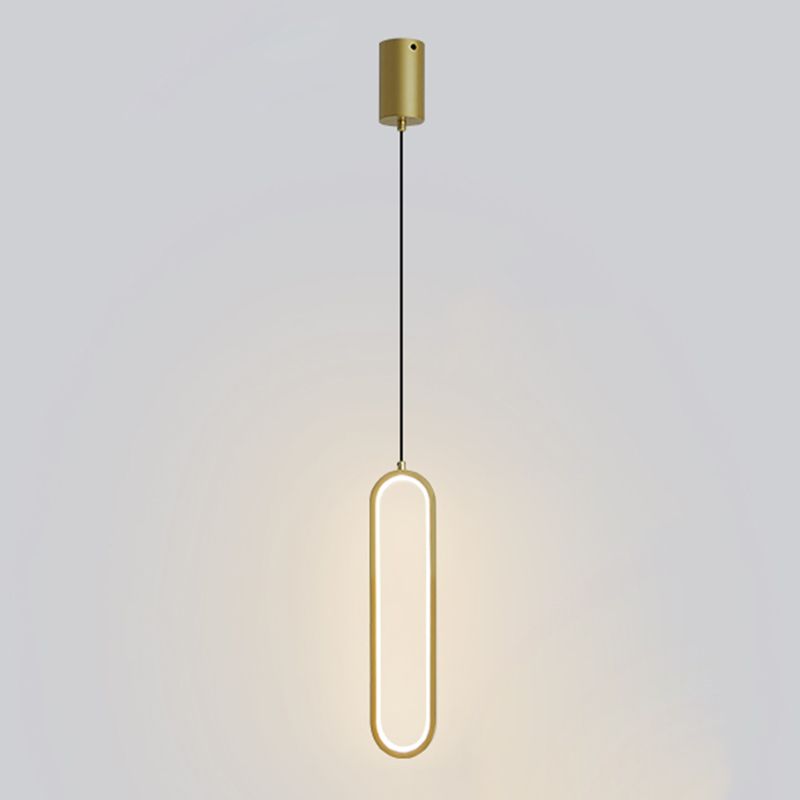 Servo moderno a forma di metallo ovale per la sala da pranzo del bagno per soggiorno