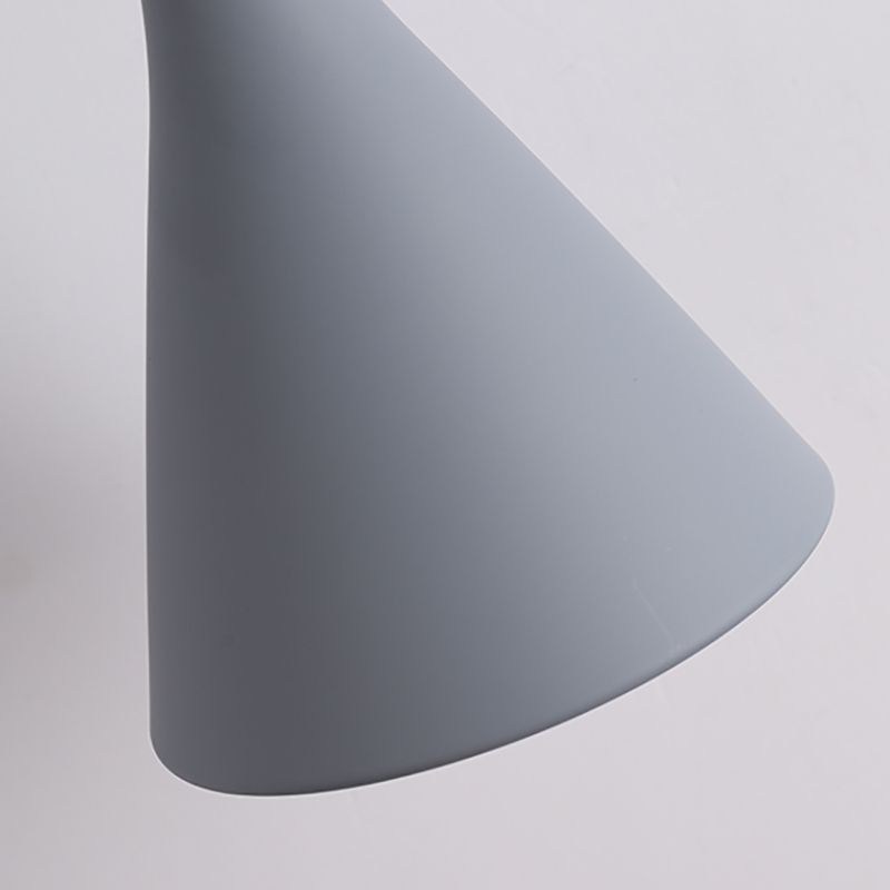 Cone Shape Glass Hanging Light Modern Style 1 Light Hanging Light Fixture