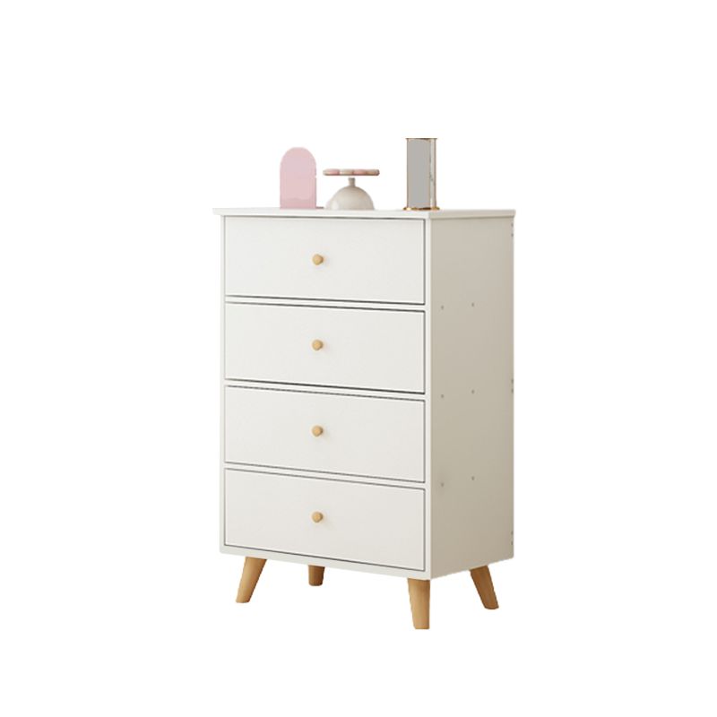 Rectangle Accent Chest with Drawers Wooden Straight Legs Chest