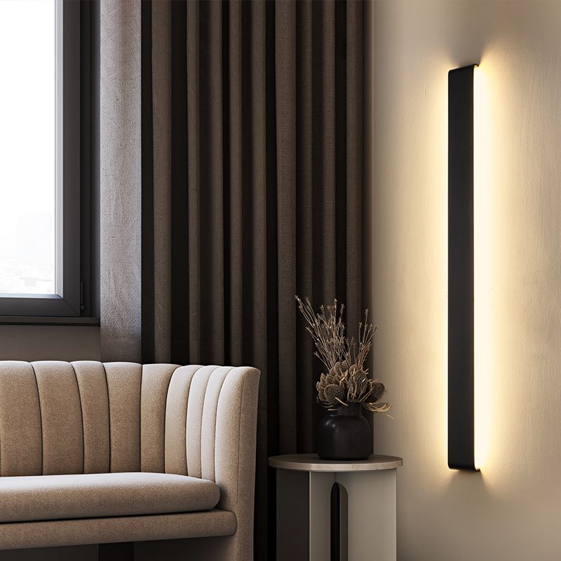 Minimalism Wall Light Fixtures Aluminium LED Indoor Vanity Lighting