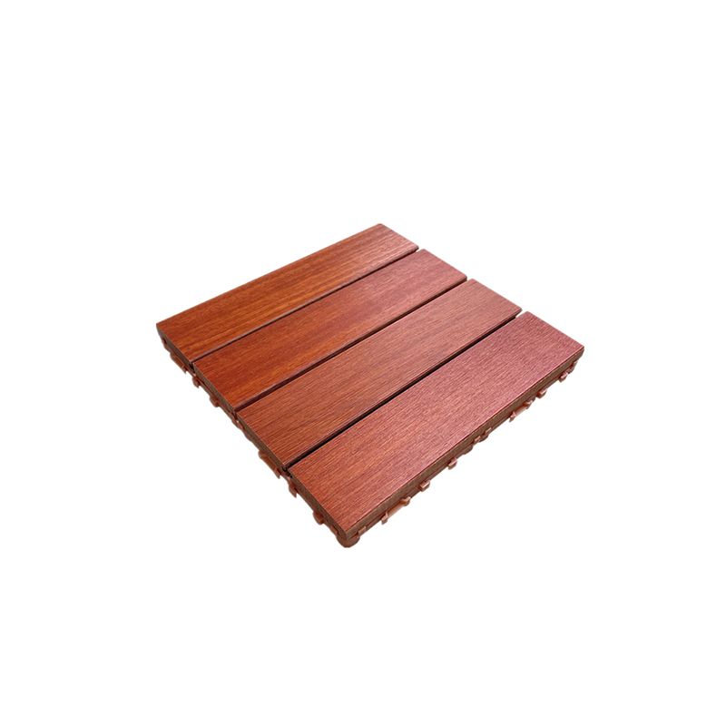 Modern Style Square Wood Flooring Anti-corrosion Outdoor Wood Flooring