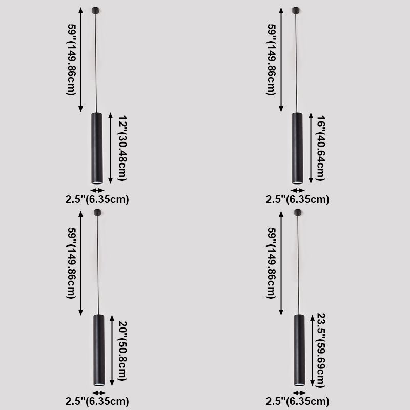 Adjustable Height Hanging LED Hanging Light Contemporary Pendant Lighting for Bedroom