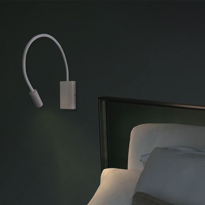 Geometric Shape Metal Reading Wall Lighting Modern 1 Light Wall Mounted Lighting